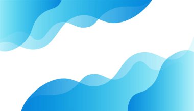 Dinamik ve soyut mavi arkaplan posteri. Sunum arkaplanı için teknoloji ağı temsilcisi illüstrasyonu.