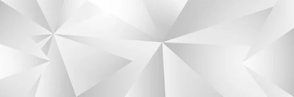 Сучасний Біло Сірий Абстрактний Веб Банер Фон Творчого Дизайну Векторний — стоковий вектор