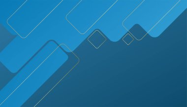 Kağıt tabakası mavi soyut arkaplan. Pankart, kapak, poster, duvar kağıdı, metin için alanı olan tasarım için eğriler ve satırlar.