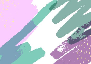 Doğal ve çiçekli arka plan vektörü, Memphis tarzı, organik şekilli. El çizimi şekilli yaratıcı desen. Sosyal medya paylaşımı, kapak, yazdırma ve duvar kağıdı için tasarım arkaplanı