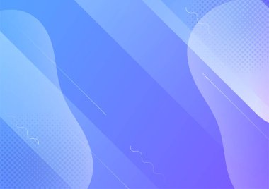 Modern, açık mavi, soyut arkaplan, dalgalar, çizgiler ve geometrik şekiller..