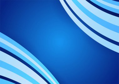 Modern mavi dalga arkaplanı. İş dünyası, şirket, kurum, parti, şenlik, seminer ve görüşmeler için uygun.