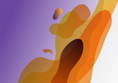 Modern basit mor dalga sıvı eğri sıvı sıvı soyut arkaplan