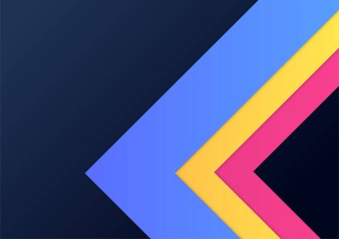 Vektör geometrik soyut arkaplan, Flyer, sunum, broşür, pankart, poster tasarımı.