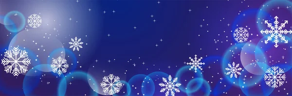 Χειμώνας Χριστούγεννα 2022 Πανό Νιφάδες Χιονιού Καλά Χριστούγεννα Και Καλή — Διανυσματικό Αρχείο