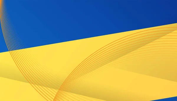 Modern Blue Yellow Orange Abstract Background Vector Illustration Design Presentation — стоковый вектор