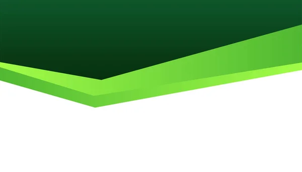 Modern Green Abstract Background Vector Illustration Design Presentation Banner Cover — Stockvector