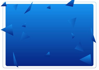 Modern basit mavi ve beyaz soyut sunum arkaplanı