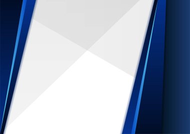 Sunum tasarımı, afiş, broşür ve kartvizit için modern mavi eğri çizgileri