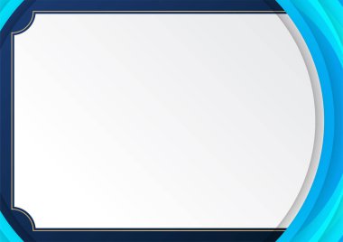 Şirket kavramına sahip modern mavi beyaz soyut sunum arkaplanı