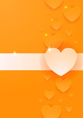 Kalpli sevgililer günü arkaplanı. Özel günler, kadınlar günü, sevgililer günü, doğum günü, anneler günü, babalar günü, Noel, düğün ve etkinlik kutlamaları için vektör aşk kartı..