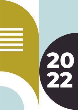 2022 yılınız kutlu olsun. Tebrik kartı, parti davetiyesi, web sitesi afişi, sosyal medya afişi, arkaplan, kapak tasarımı şablonu, pazarlama malzemesi
