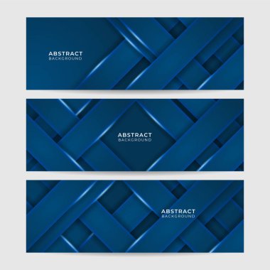 Çapraz Koyu Mavi Çizgiler Geniş Sancak Tasarımı Arkaplanı