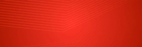 Moderno Vermelho Abstrato Banner Fundo — Vetor de Stock