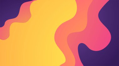 Dalgalı kanlı Soyut Geometrik Tasarım Arkaplanı