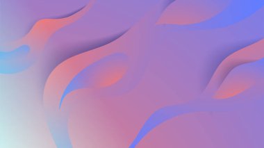 Mor renkli renkli Soyut Geometrik Tasarım Arkaplanı