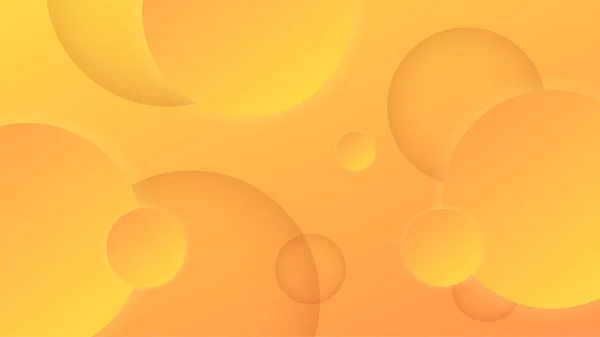 Transparente Burbuja Amarillo Colorido Abstracto Geométrico Diseño Fondo — Archivo Imágenes Vectoriales