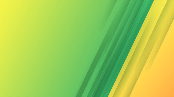 line shadow Green Yellow Colorful Abstract Memphis Geometric Design Background