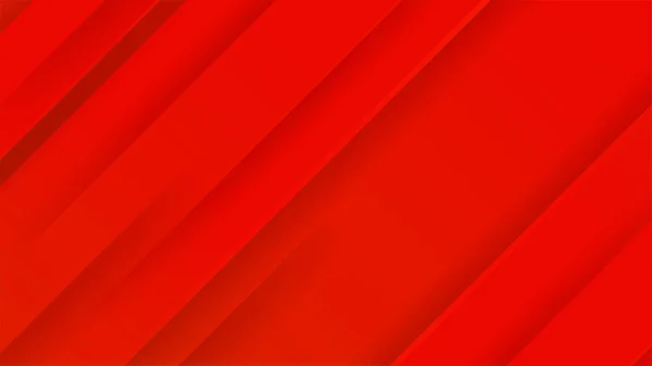 Shadow Red Colorful Abstract Memphis Geometric Design Background — 스톡 벡터