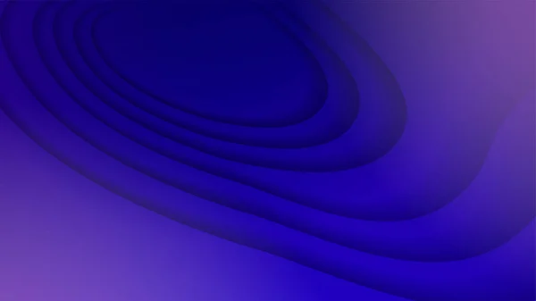 Kruh Orbs Modrá Fialová Barevné Abstraktní Geometrický Design Pozadí — Stockový vektor