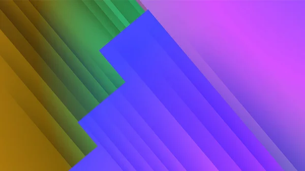 Ligne Dégradé Coloré Abstrait Fond Conception Géométrique — Image vectorielle