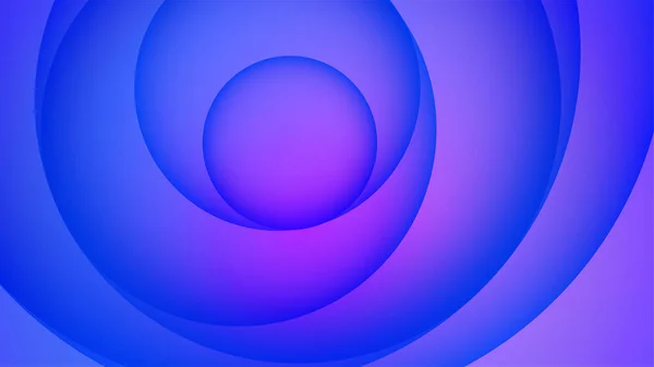 Cirkel Färgglada Abstrakt Geometrisk Design Bakgrund — Stock vektor