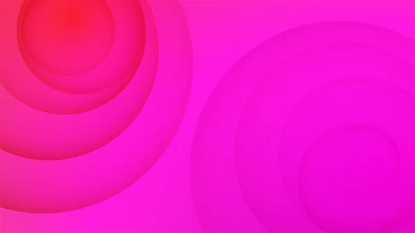 Cercle Motif Racine Magenta Coloré Abstrait Conception Géométrique Arrière Plan — Image vectorielle