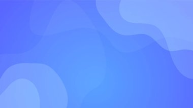 Gradyan Akışkan mavi Soyut Geometrik Tasarım Arkaplanı