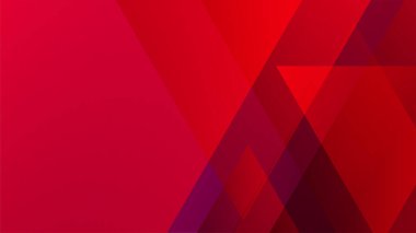 Şeffaf şekil kırmızı Soyut Geometrik Tasarım Arkaplanı