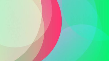 Şeffaf dalga Renkli Soyut Geometrik Tasarım Arkaplanı