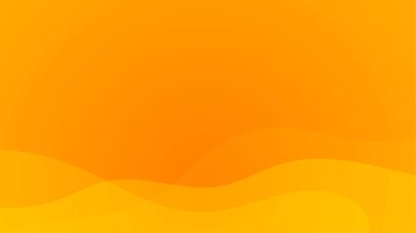 Dalga örtüşmesi turuncu renkli Soyut Geometrik Tasarım Arkaplanı