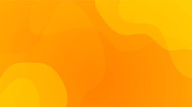 Dalga örtüşmesi turuncu renkli Soyut Geometrik Tasarım Arkaplanı