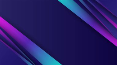 Gradyan Geometrik Memphis mor soyut tasarım arka planı