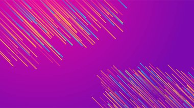 Çizgi Çizgisi Mor Mavi Soyut Tasarım Arkaplanı