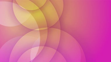 Modern gradyan daire mavi pembe soyut tasarım arka plan