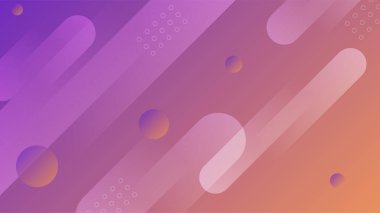 transparant gradyan memphis mor renkli soyut tasarım arka planı