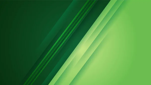 Gradiente Listras Verde Colorido Abstrato Design Fundo — Vetor de Stock