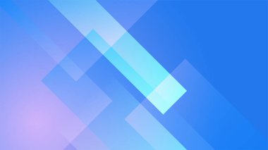 transparant gradyan mavi soyut tasarım arka planı