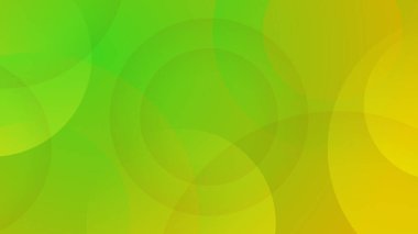 transparant eğimli yeşil sarı soyut tasarım arka planı
