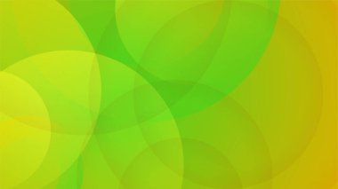 transparant eğimli yeşil sarı soyut tasarım arka planı