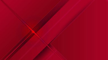 Modern Açık Kırmızı Renkli Soyut Tasarım SancağıName