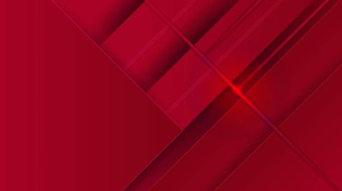 Modern Açık Kırmızı Renkli Soyut Tasarım SancağıName