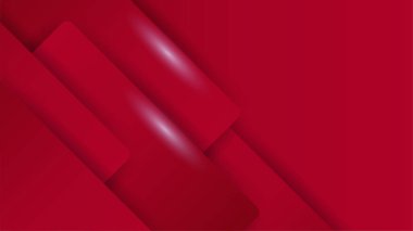 Modern Açık Kırmızı Renkli Soyut Tasarım SancağıName