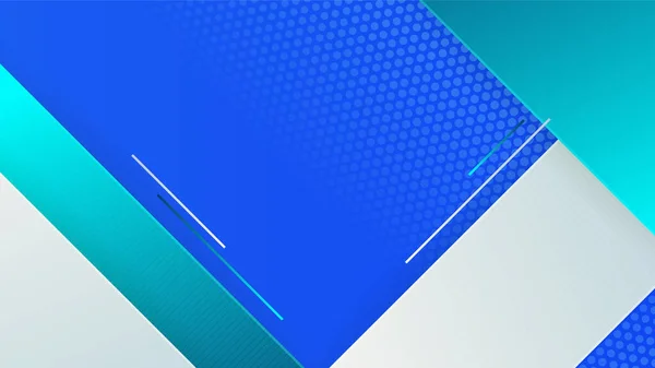 Gradient Geometryczny Niebieski Fioletowy Kolorowe Abstrakcyjne Tło Projektu — Wektor stockowy