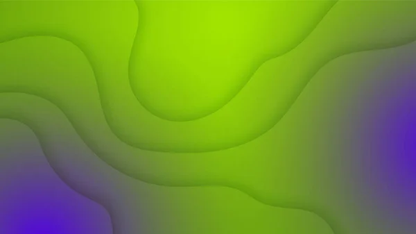 Прозорий Градієнт Зелений Фіолетовий Барвистий Абстрактний Дизайн Фон — стоковий вектор