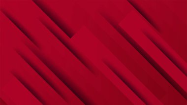 Koyu çizgiler kırmızı Soyut Tasarım Sancağı