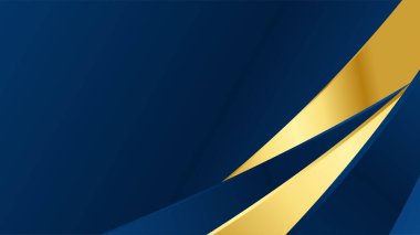 Üst üste binen altın kaplamalı lacivert arka plan. İş dünyası, şirket, kurum, parti, şenlik, seminer ve görüşmeler için uygun