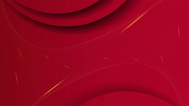 Kırmızı ve altın arka plan