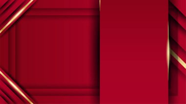 Kırmızı ve altın arka plan