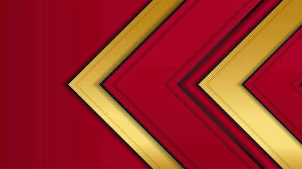 Элегантный Красный Коричневый Золотой Фон Перекрывающимся Слоем Костюм Бизнеса Корпоратива — стоковый вектор